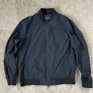 Banana Republic Men’s Large Black Performance Bomber Jacket